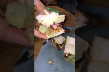 Vegetable SANDWICH Recipe so tasty & easy ! A Healthy breakfast #youtubeshorts #Shorts #sandwich