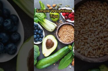 Simple weightloss tips #youtubeshorts #trending #benefits #weightloss