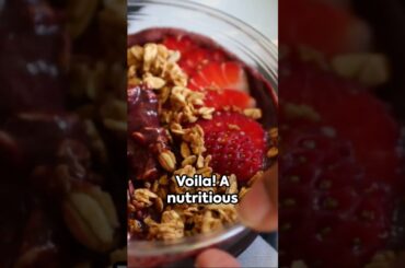 Quick Healthy Breakfast Ideas in Under a Minute #strengthtraining #motivation #strengthtips