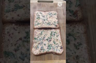 Easy Butter Garlic Bread Recipe at home! #breadrecipe