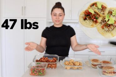 MEAL PREP FOR WEIGHT LOSS - Easy & Low Calorie