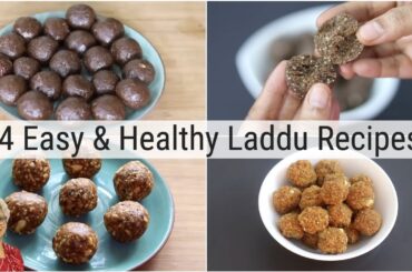 4 Healthy Laddu Recipes - Easy & Quick Ladoo Recipes | Skinny Recipes