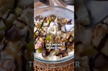 Snicker Salad #saladrecipe #food #recipe #cooking