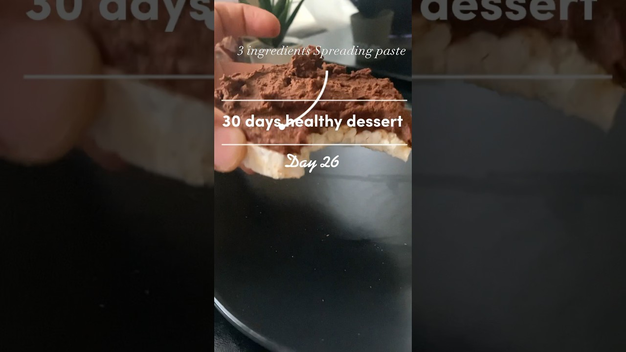 Day 26 – 3 ingredients chickpeas Notella spread – 30 days healthy desserts recipes challenge #shorts Day 26 - 3 ingredients chickpeas Notella spread - 30 days healthy desserts recipes challenge #shorts