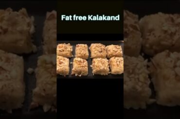 3 ingredient Kalakand (Fat free) #shorts #youtubeshorts #shortsfeed #youtubeshorts  #ytshorts #viral