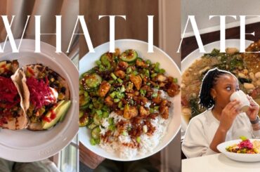 Vegan What I Eat In A Day + My 5 AM Morning Routine | Easy Vegan Meals, Healthy & High Protein,