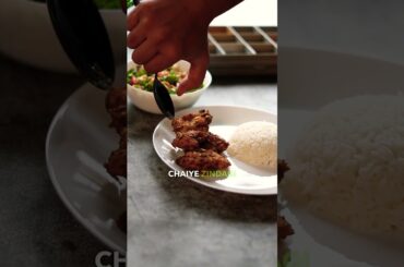 Delicious 500 Calorie Meal Ep1: Roasted Chicken, Rice, & Salad #LowCalDinner #lowcarb #healthyfood