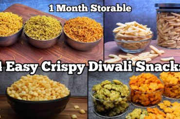 Last-Minute Diwali Treats : 4 Instant Storable Dry Snacks Recipes You Can Enjoy Anytime!