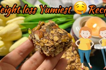 Sweet Dish For Weight Loss | Weight Loss Food | Easy Recipe