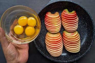 Just Add Eggs With Apples Its So Delicious / Simple Healthy Breakfast Recipe / Cheap & Tasty Snacks