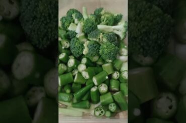 Gento  healthy breakfast ko 3 min broccoli recipe with okra