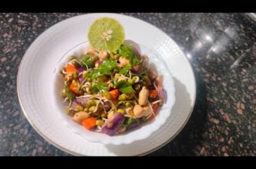 Sprouts/Sprouts recipes in telugu/salad recipes/mixed sprouts salad/weightloss recipes/diet recipes