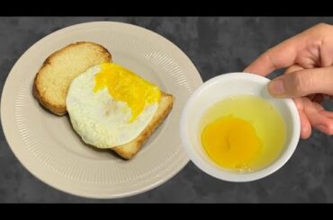 If You Have 2 Slices of Bread & Egg, Your Dinner is Ready| Incredibly FAST and EASY Recipe Breakfast