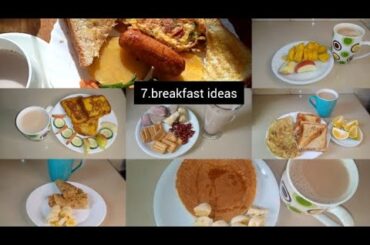 7 EASY AND HEALTHY BREAKFAST IDEAS|| BREAKFAST RECIPES #breafastrecipe #breakfastideas #recipe