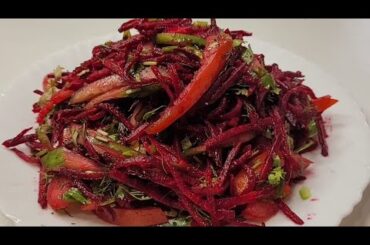 Fast, easy and delicious! Summer Beetroot Salad!