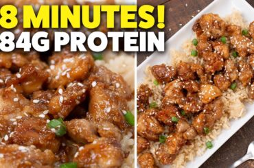 Sesame Chicken Recipe | Healthy 20 Minute Meal Prep