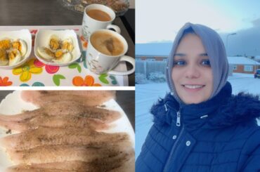 My daily routine with healthy recipes/ by cooking with Duaa