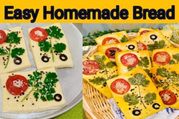 Bread Recipe | How to make Homemade Bread | Easy Recipe | By Jannat ibrahim foods