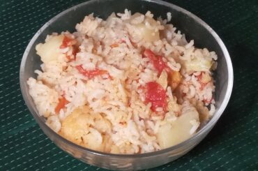 Cumin Cauliflower Potato Pilaf | Dinner Recipes| I Love This Rice Recipe! Pilaf Recipes 1686