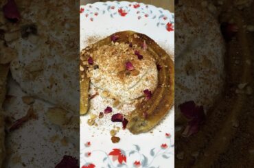 Banana with yoghurt | healthy breakfast recipe   #breakfast #ytshorts #trendingshorts