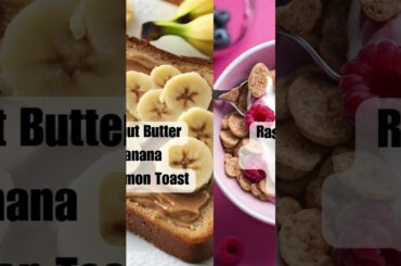 10 Healthy 5 Minute Breakfast Ideas! #shorts #shortsvideo