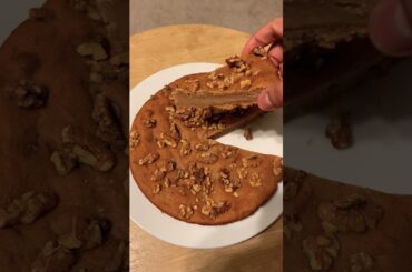 Simple Eggless Date Walnut Cake #dates #walnut #wholewheat #attacakerecipe #healthy #shorts