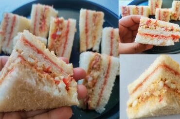 Egg Mayo Sandwich | Korean Style Egg Sandwich | Easy & Quick Sandwich | Egg Breakfast Recipe