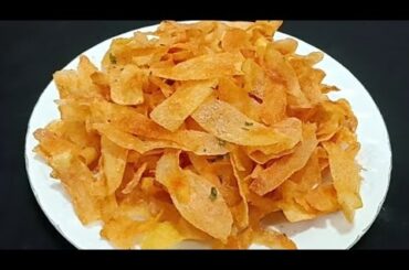 New Style Potato Snacks Recipe! Its So Delicious! Crispy Potato Chips! French Fry! Potato Recipes