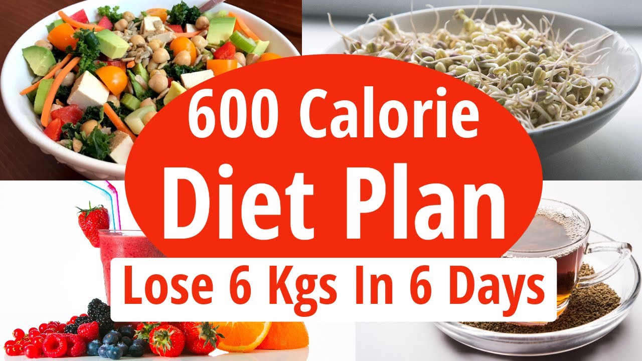 600 Calorie Diet Plan To Lose Weight Fast | Lose 6 Kg In 6 Days | Full Day Diet Plan For Weight Loss 600 Calorie Diet Plan To Lose Weight Fast | Lose 6 Kg In 6 Days | Full Day Diet Plan For Weight Loss