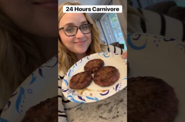 24 Hours on the Carnivore Diet (what I really eat) #shorts #carnivorediet #weightlossmotivation