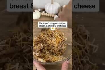 This Lazy Girl Single Serve Chicken Enchilada #shorts #short #recipes