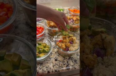 Healthy Meal Prep for the Week | For Healthy Hair, Skin and Nails #mealprep