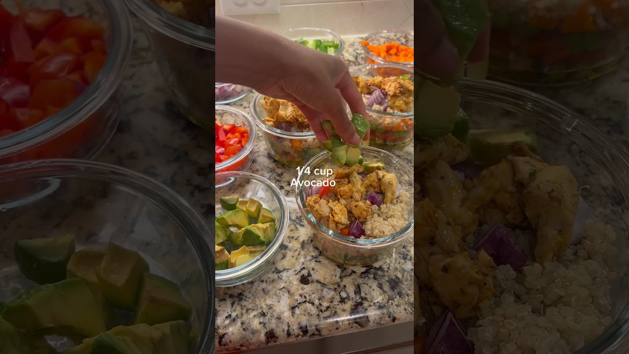 Healthy Meal Prep for the Week | For Healthy Hair, Skin and Nails #mealprep Healthy Meal Prep for the Week | For Healthy Hair, Skin and Nails #mealprep