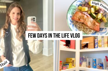 VLOG | November reset, organize with me, healthy lunch recipe