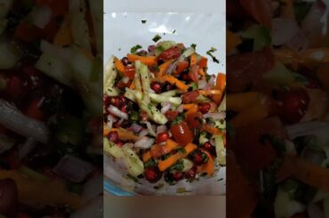 Pomegranate salad recipe |Healthy and simple breakfast recipe#viral#trending#salad#short#breakfast