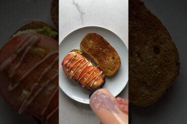 HEALTHY BREAKFAST SANDWICH #highprotein #breakfast #brunch #cottagecheese