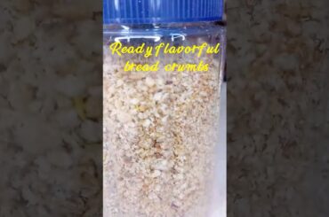 How To Make Flavorful bread crumbs recipe. #nhyhealthykitchen #food
