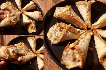 with no dough! make this delicious and 5 Minutes cheesy Snacks Recipe ! super easy! Delicious Snacks