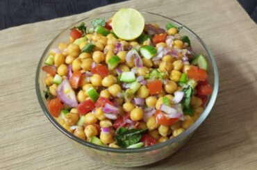 Healthy Chickpea Salad | Salad Recipes | Simple Salads | ChickPeas Salad For Weight Lose | JustYumm