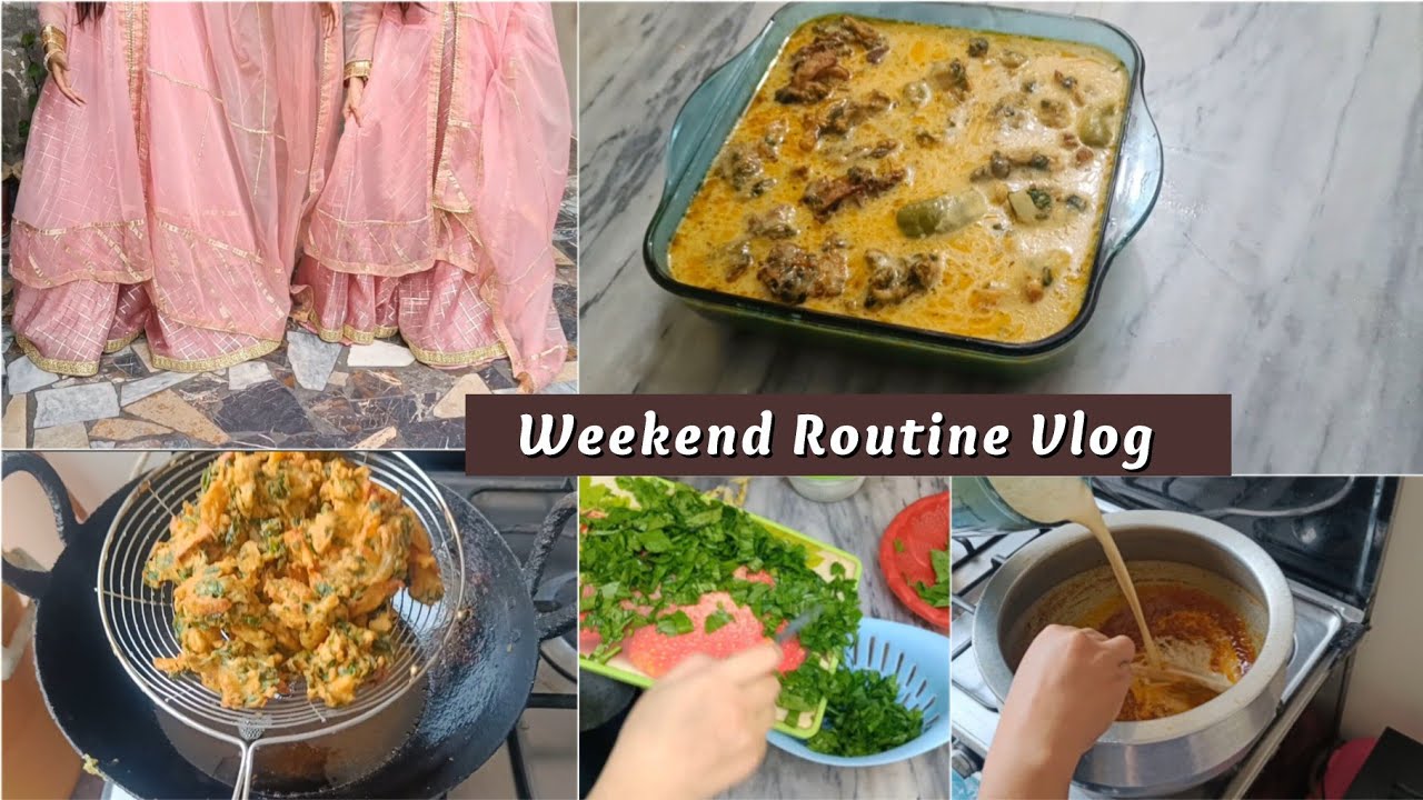 Karahi Pakora Recipe | Winter Special Recipes | Busy routine vlog | My Weekend Routine Karahi Pakora Recipe | Winter Special Recipes | Busy routine vlog | My Weekend Routine