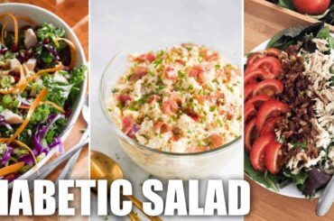 Healthy Salads For Diabetes | Salads | No Oil, No Carb, Protein Rich | Salads for Diabetes |