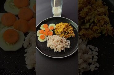 Day-2 Lunch diet plan for Weightloss #lunch #diet #buttermilk #cabbage  #shorts #viral #india #food