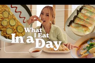 What I Eat In A Day (Easy + Healthy Korean Recipes)