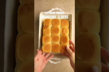 Turkey Cranberry Sliders