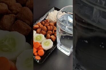 Day-3 Lunch diet plan for Weight loss #lunch #diet #soyabean #rice #dinner  #shorts #viral #india