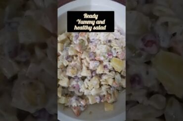 How to make salad|Healthy Salad recipe|fruit salad#short #asmr #ytshort #salad #healthy #reels