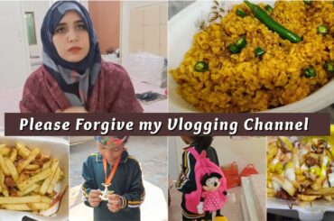 Don't Copy Senior YouTubers | Abeeha Got position | Our Breakfast Routine | Fry Mong Daal Recipe