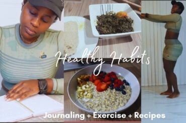 HEALTHY HABITS THAT CHANGED MY LIFE |JOURNALING + EXERCISING + HEALTHY RECIPES + NEW BOOKS | LUA LIH