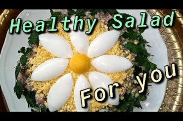 Healthy Salad Recipe. How to make Healthy Salad ( No Mayonnaise )