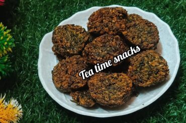 Methi/ Fenugreek Vadi l Tea time snacks recipe l Healthy snack recipe l methi tikki l